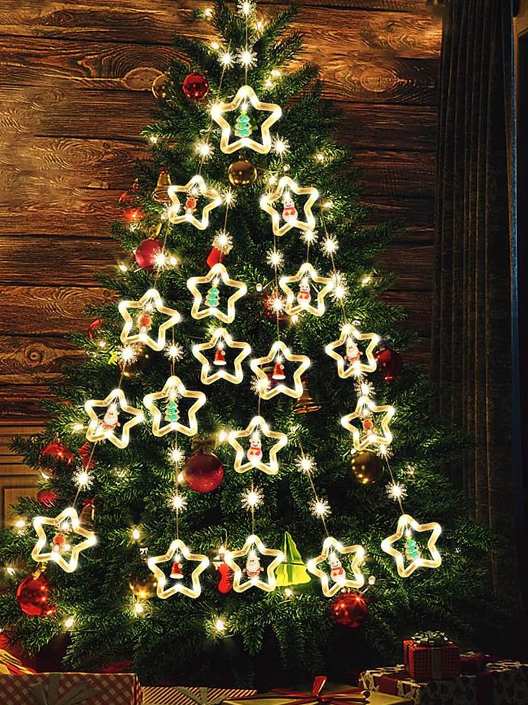 

The Purple Tree Decorative String Lights, White
