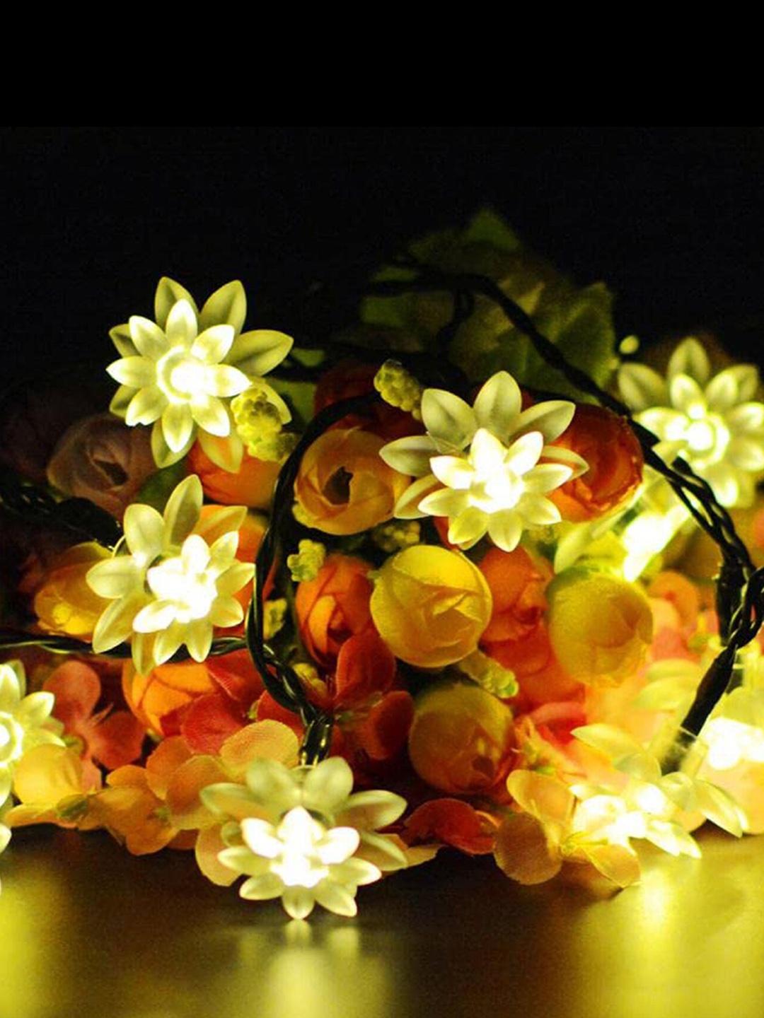 

The Purple Tree Decorative String Lights, White