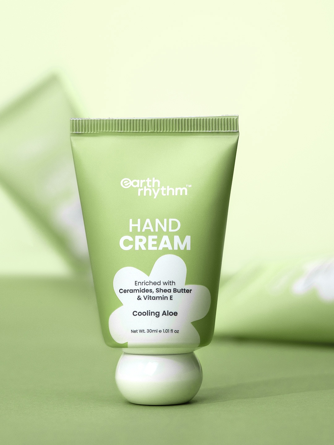 

Earth Rhythm Cooling Aloe Hand Cream - 30ml, Green