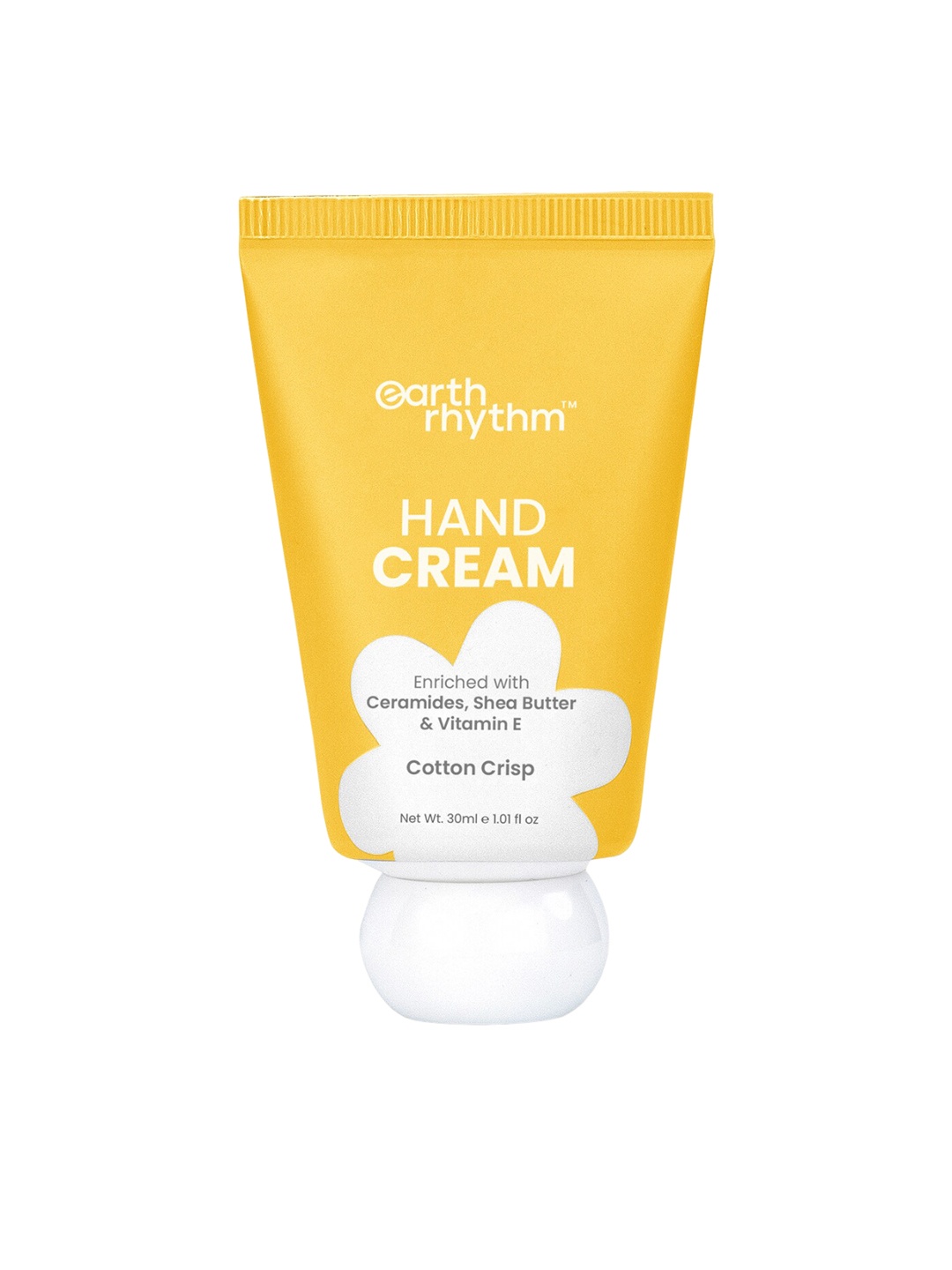 

Earth Rhythm Cotton Crisp Hand Cream - 30ml, Yellow