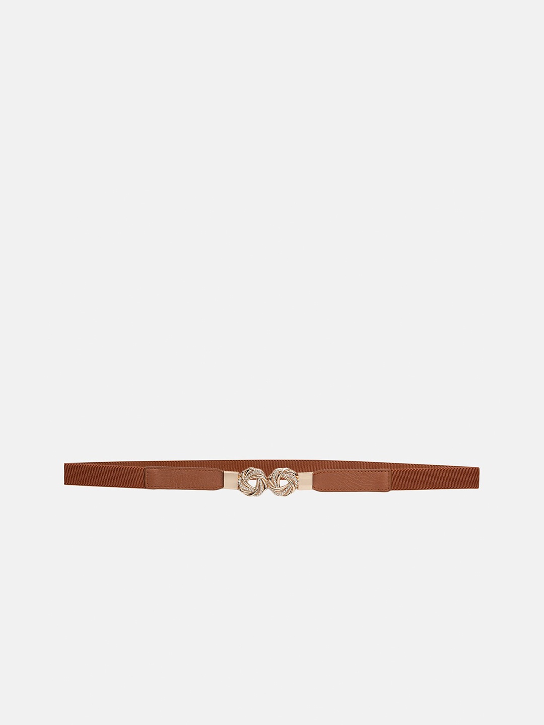 

Kazo Women Textured Belt, Tan