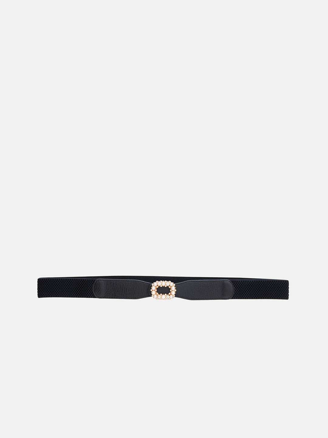 

Kazo Women PU Textured Belt, Black