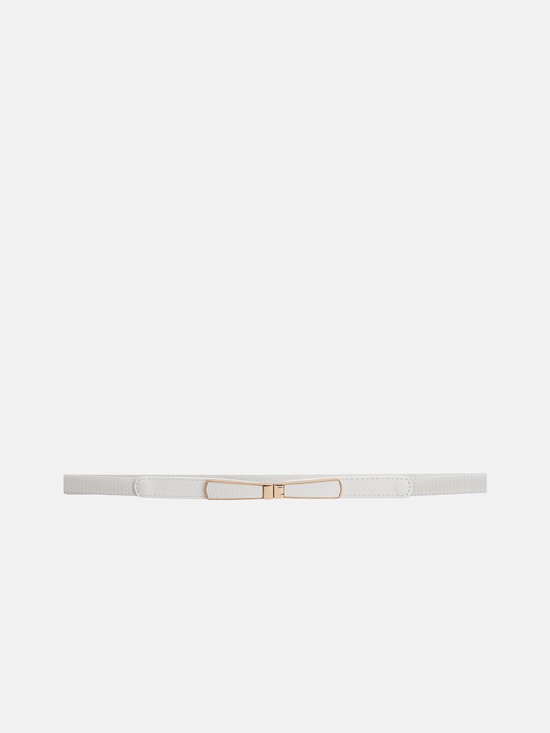 

Kazo Women PU Belt, White