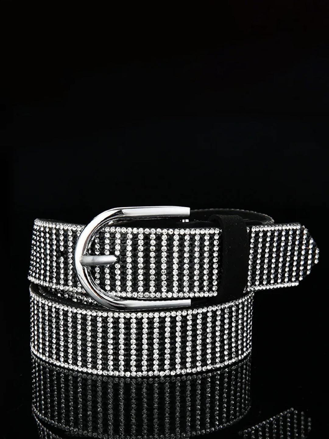 

Zacharias Women Embellished Belt, Black