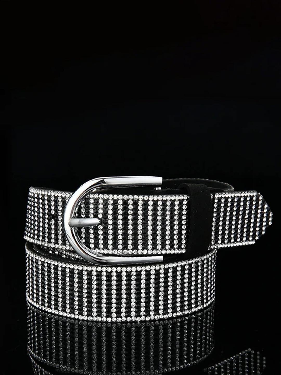 

Zacharias Women Embellished Party Belt, Black