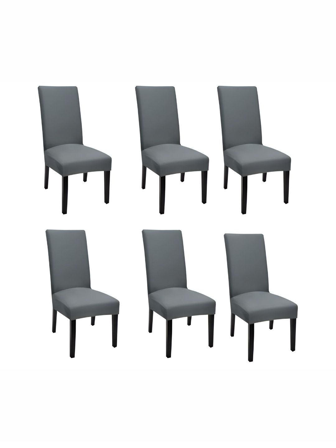 

TONY STARK Grey 6 Pieces Comfortable Chair Covers