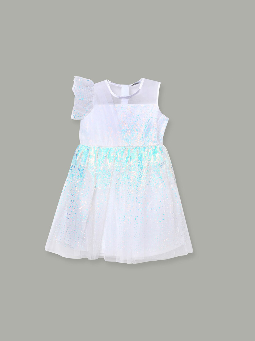 

Fame Forever by Lifestyle Girls Abstract Printed Sleeveless A-Line Dress, White