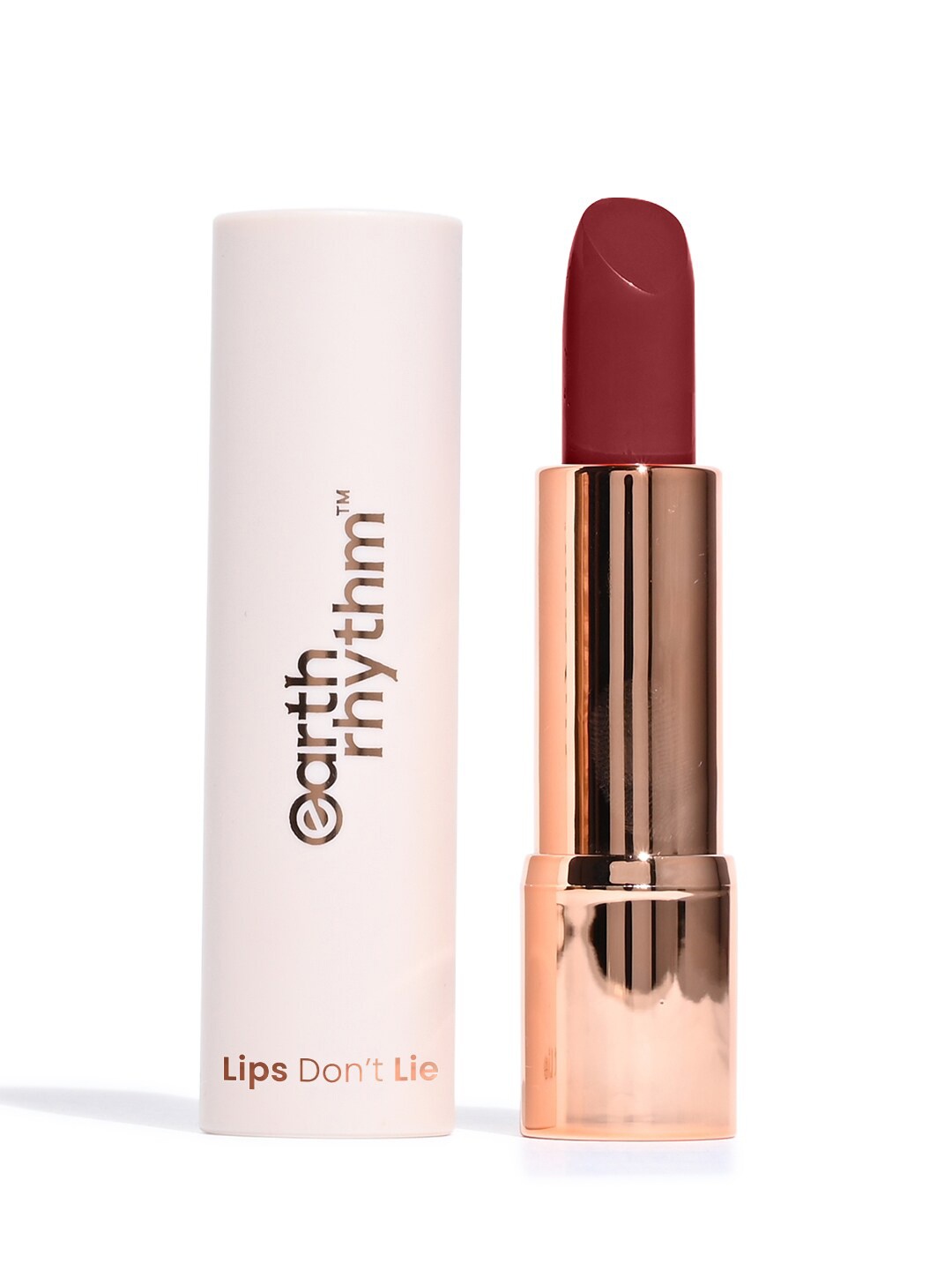 

Earth Rhythm Lips Don't Lie Serum Lipstick - 3.8g - Nautanki, Maroon