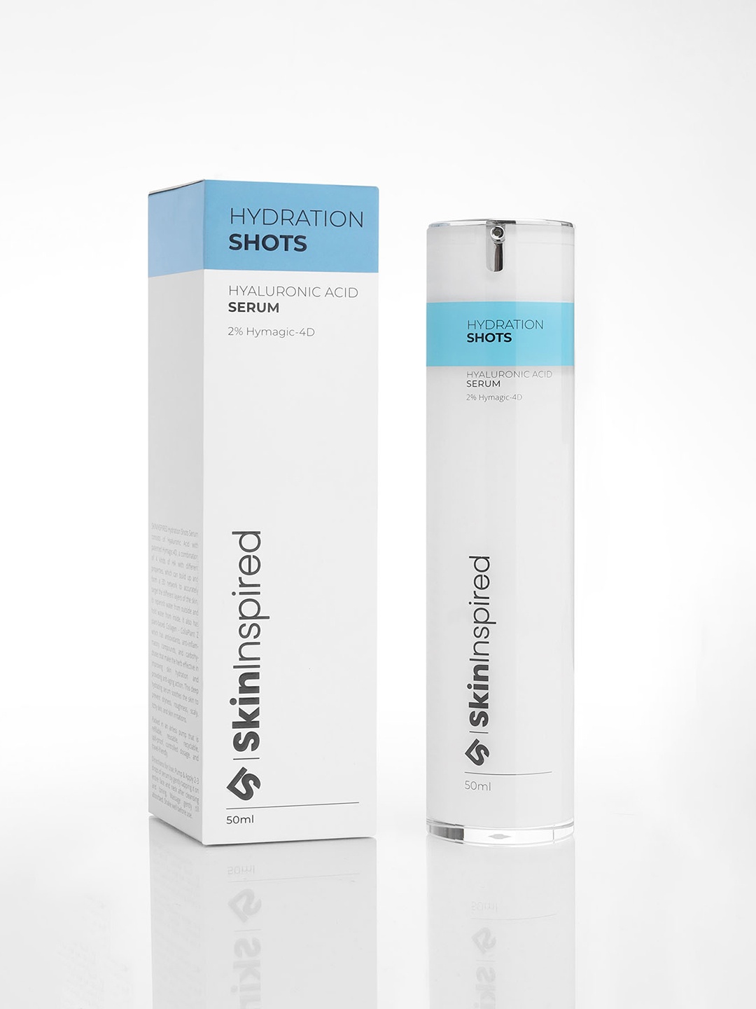 

SkinInspired Hydration Shots 2% Hymagic-4D Hyaluronic Acid Serum - 50ml, White