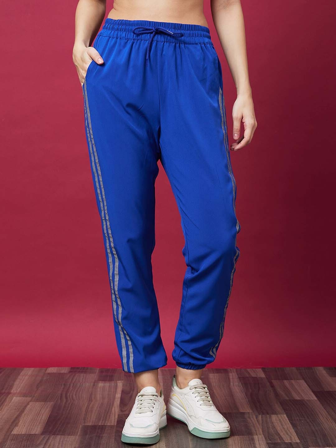 

Globus Women Blue High-Rise Joggers