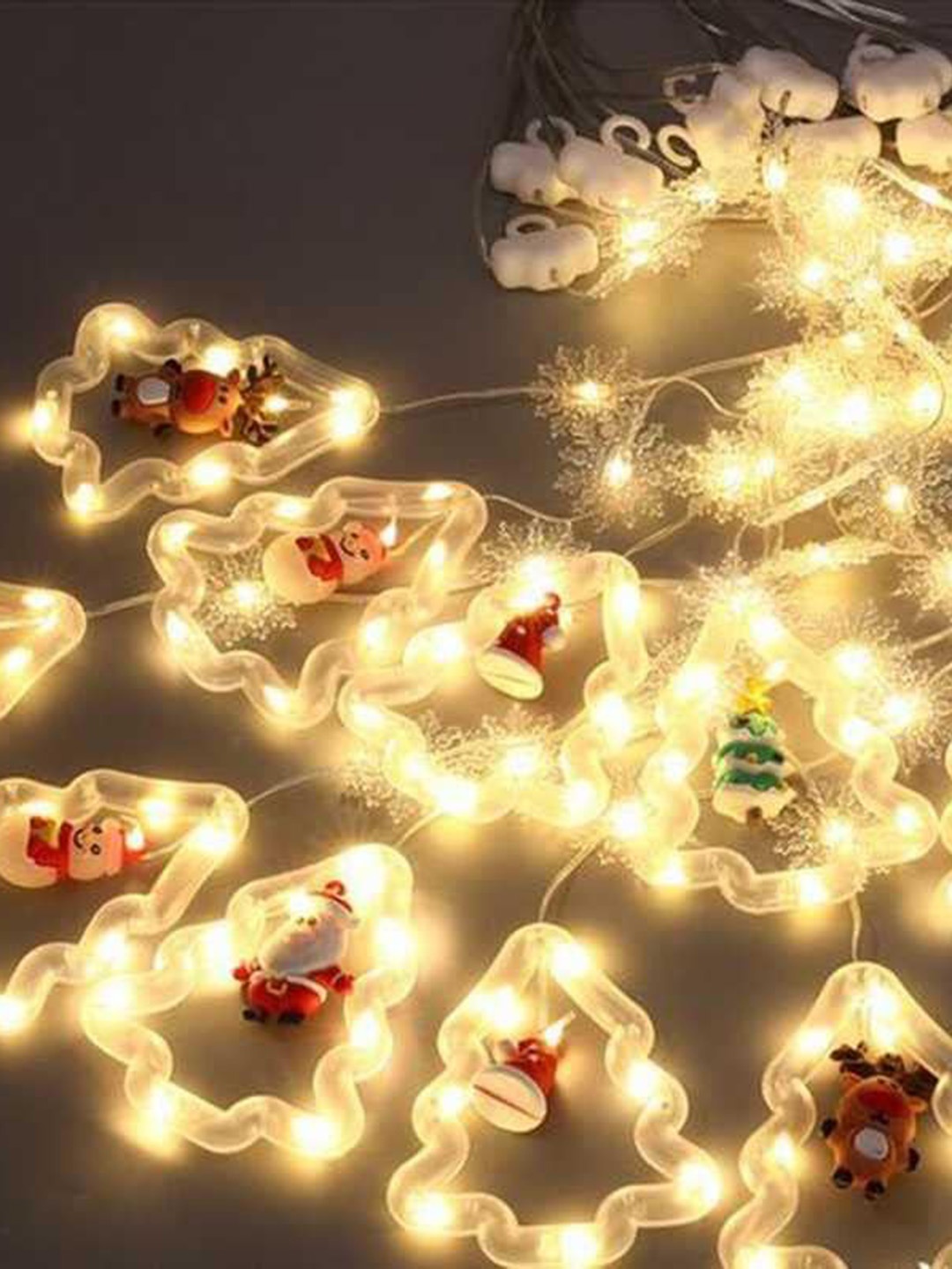 

Quace Off-White 120 Pieces LED Christmas Tree String Lights