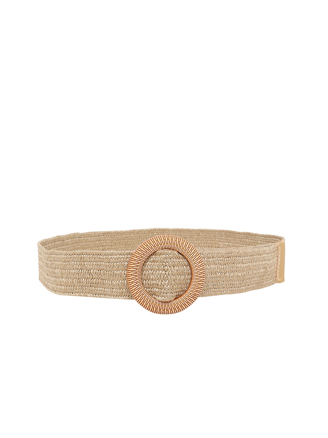 

Zacharias Women Braided Casual Belt, Beige