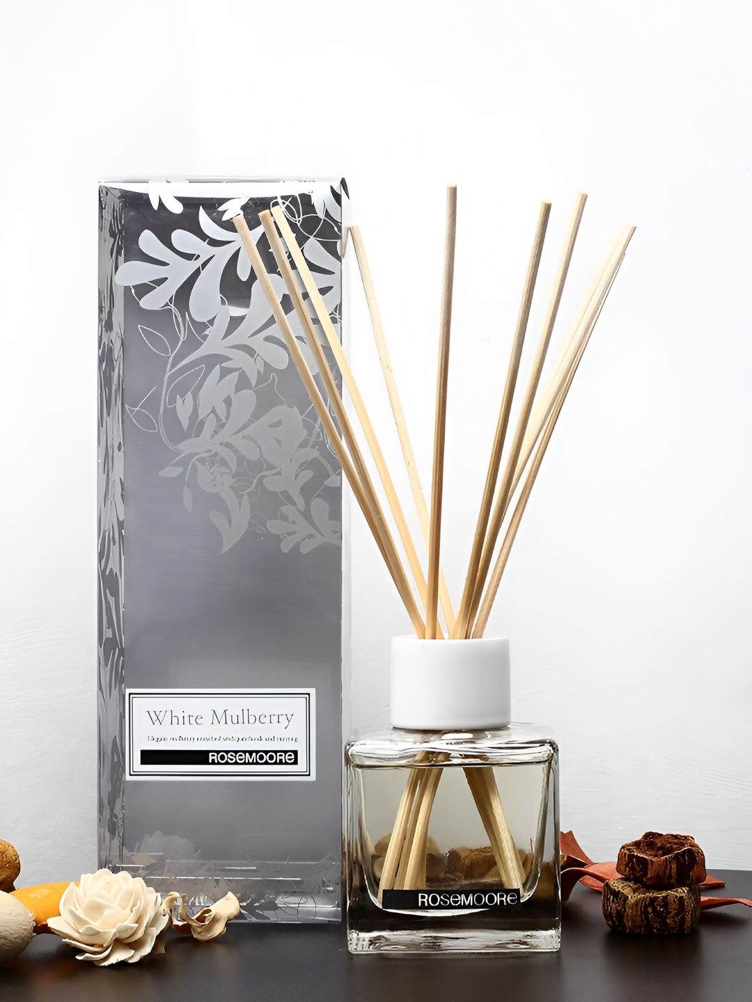 

ROSEMOORe White Mulberry Aroma Oil Reed Diffuser - 200 ml