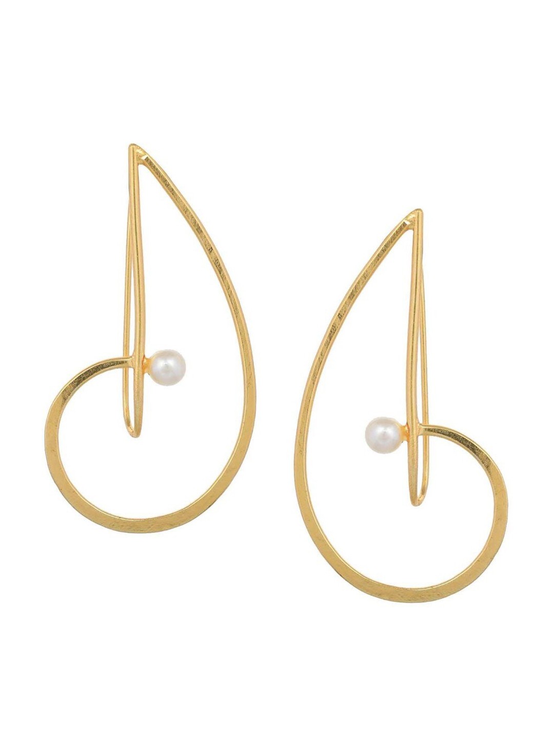 

ZURII 18K Gold-Plated Pearls Beaded Drop Earrings