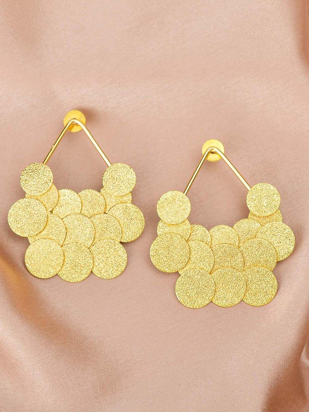 

ZURII Gold-Plated Drop Earrings