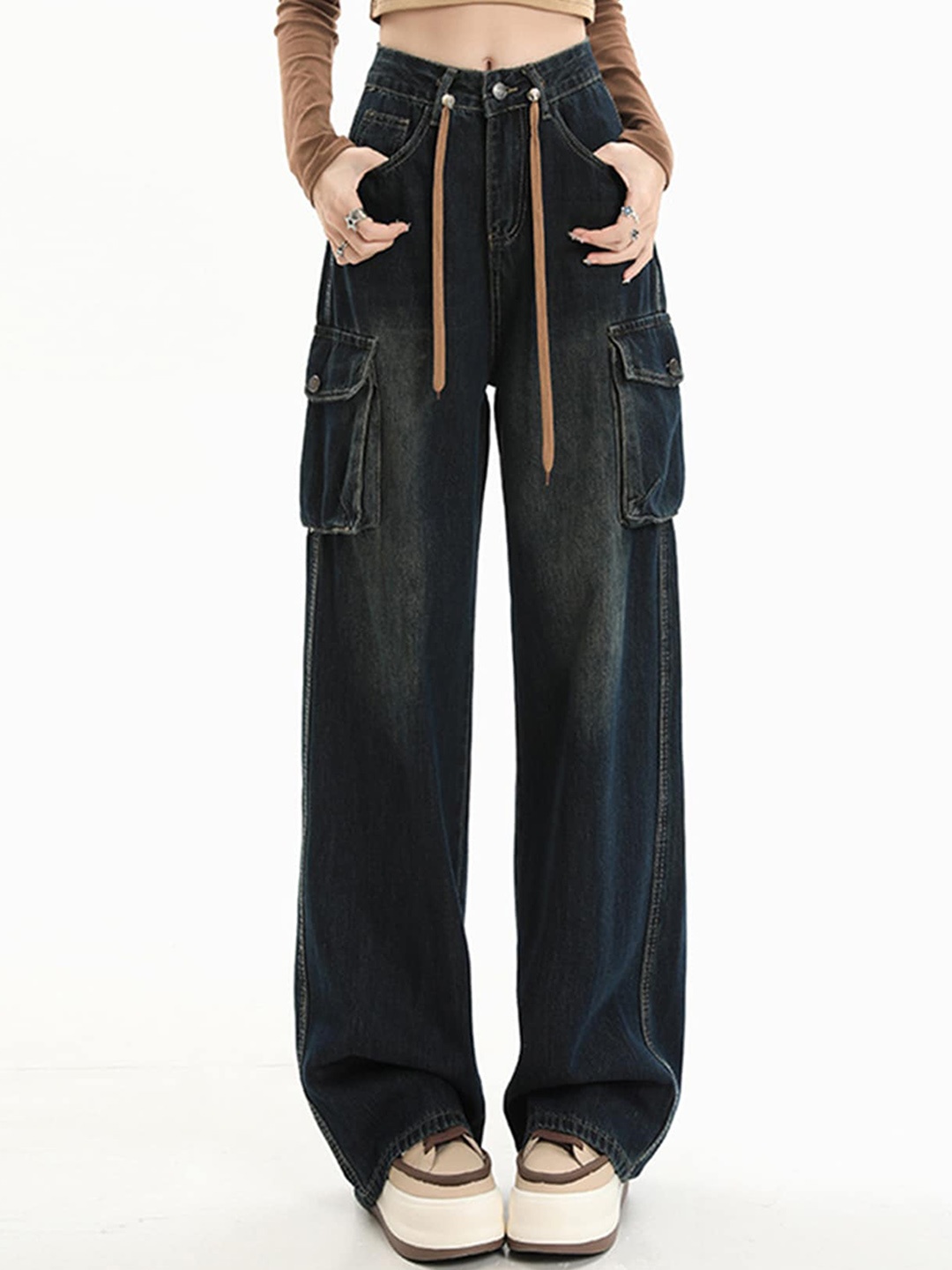 

LULU & SKY Women Clean Look Mid-Rise Stretchable Jeans, Blue
