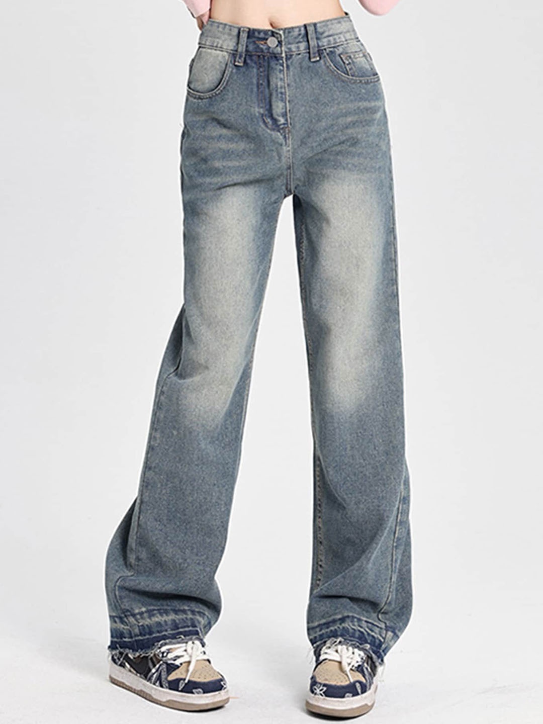 

LULU & SKY Women Mid-Rise Clean Look Stretchable Jeans, Blue