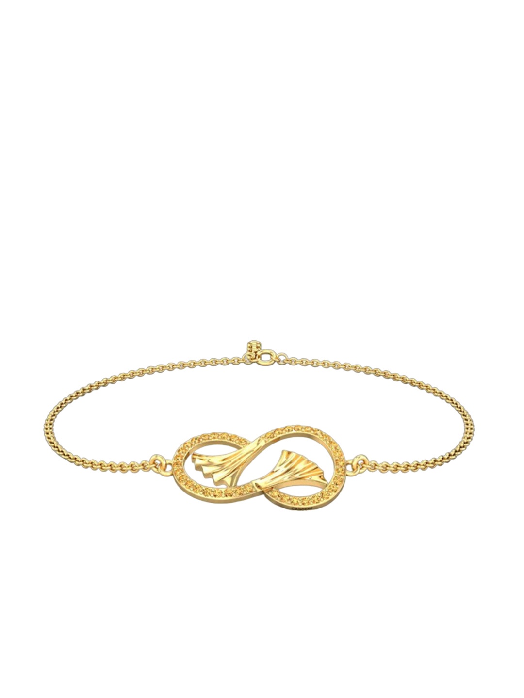 

CANDERE A KALYAN JEWELLERS COMPANY 14KT Gold Bracelet-2.99gm