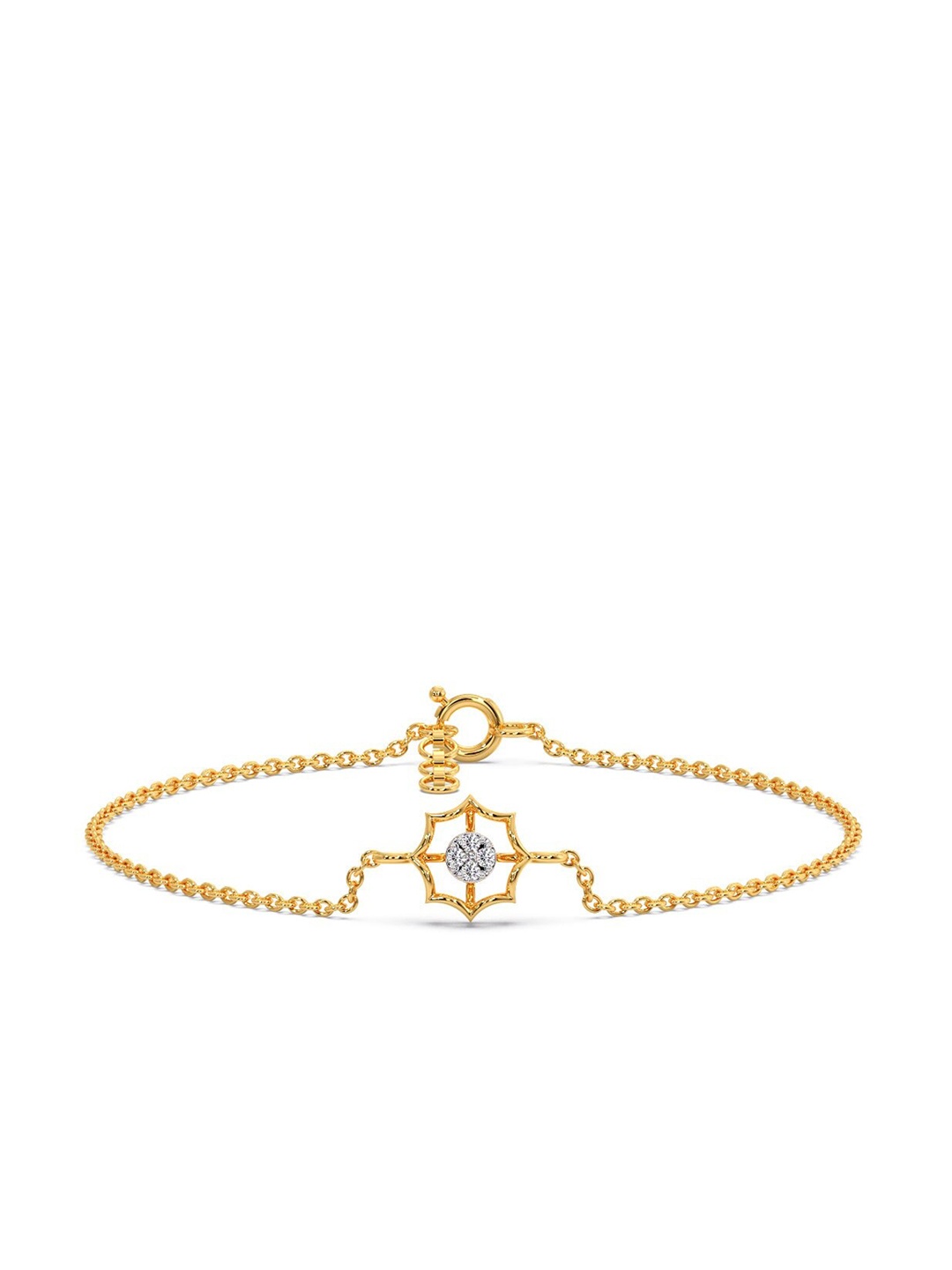 

CANDERE A KALYAN JEWELLERS COMPANY 18KT Gold Diamond Bracelet -1.56 g