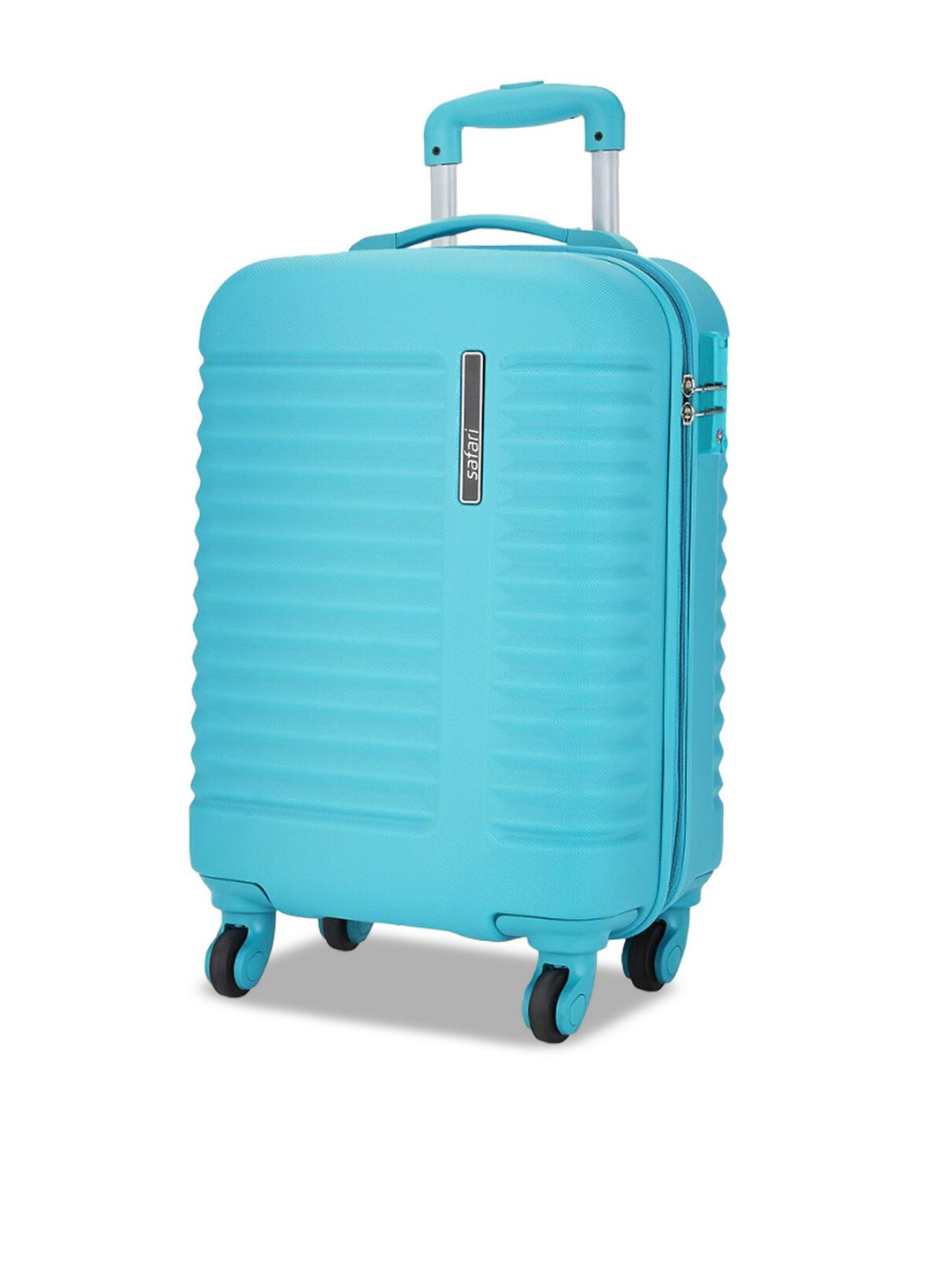 

Safari Textured Hard Sided Large Trolley Suitcase, Blue