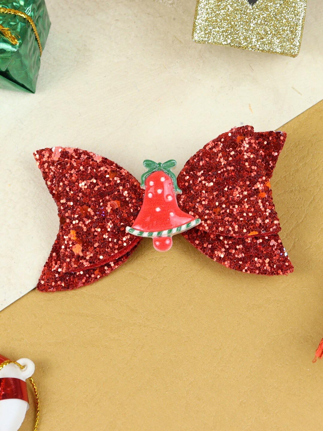 

Asthetika Kids Girls Embellished Alligator Hair Clip, Red