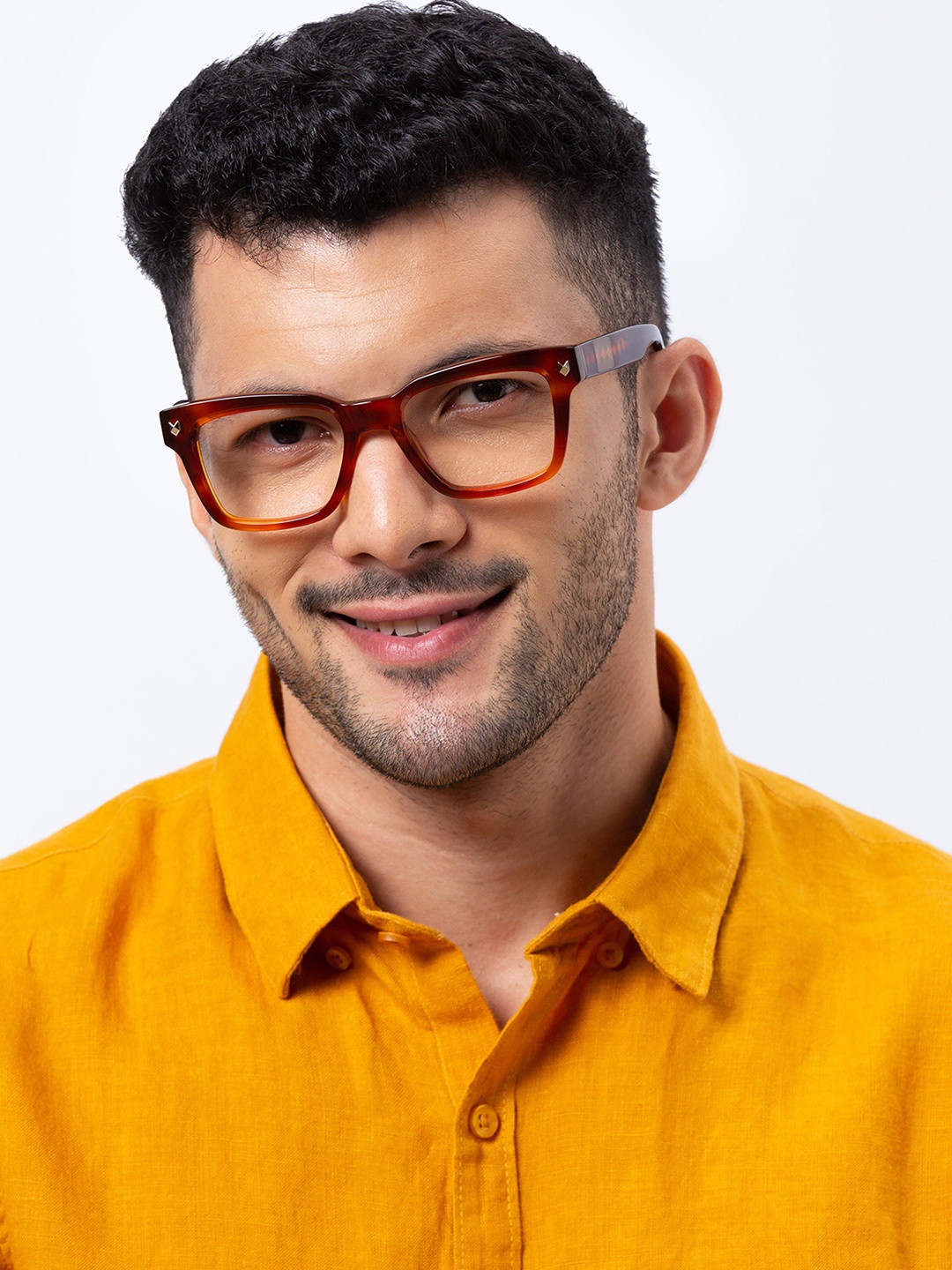 

Shisen Fox OKINAWA HAVANA Unisex Eyeglass 52, Brown