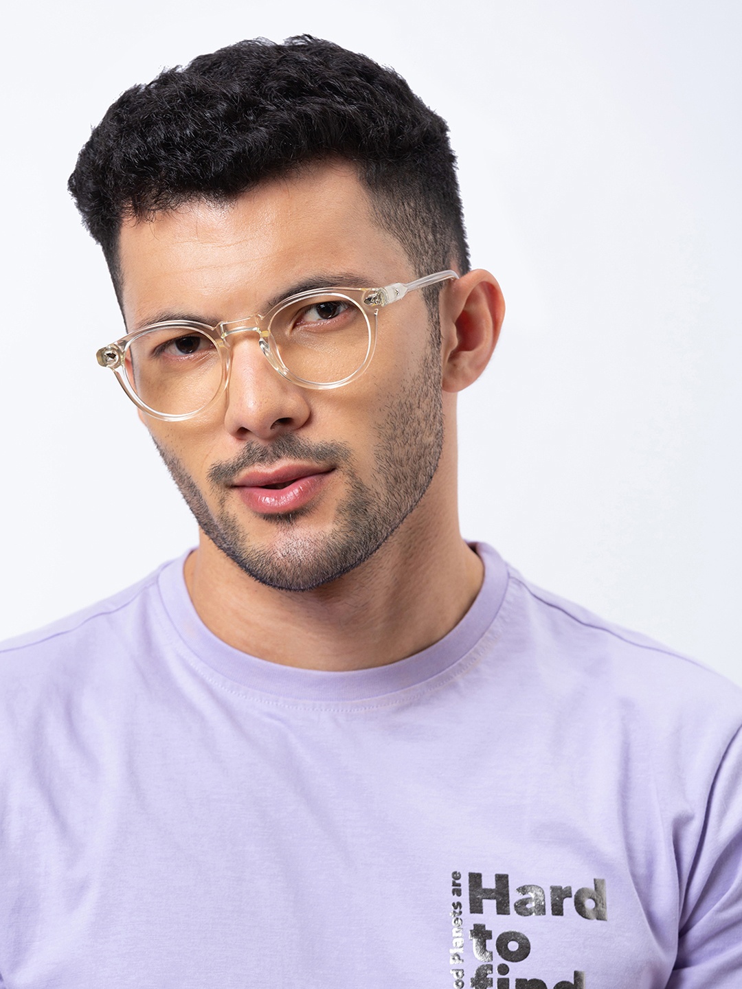 

Shisen Fox MIYOKO CITRON Unisex Eyeglass 49, Yellow