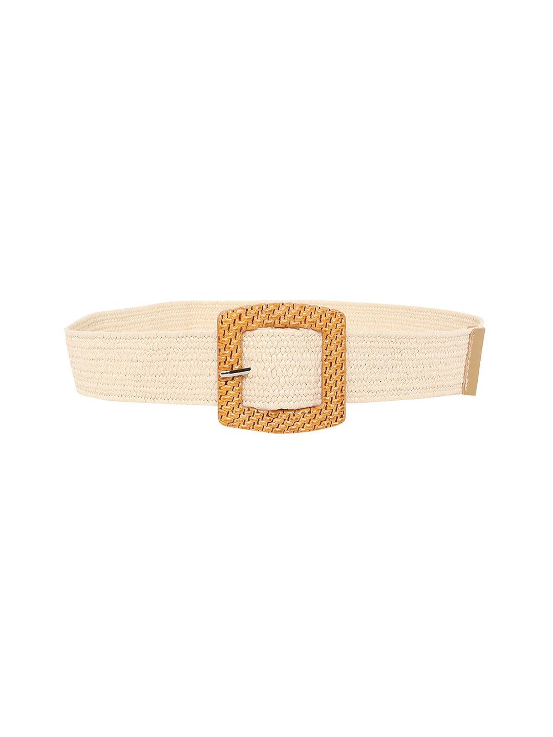 

Zacharias Girls Braided Stretchable Belt, Cream