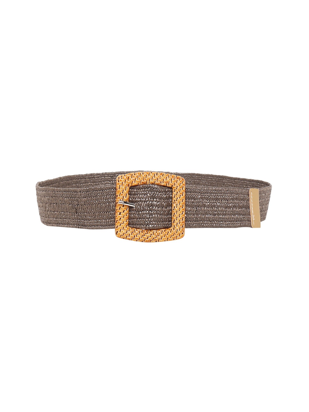 

Zacharias Women Braided Stretchable Belt, Brown