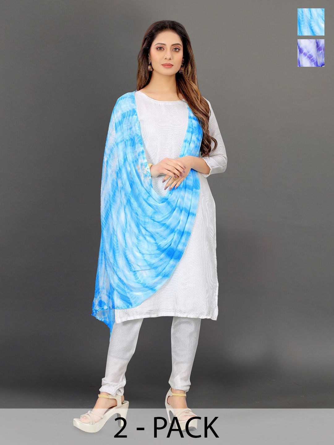 

BAESD Blue Printed Dupatta