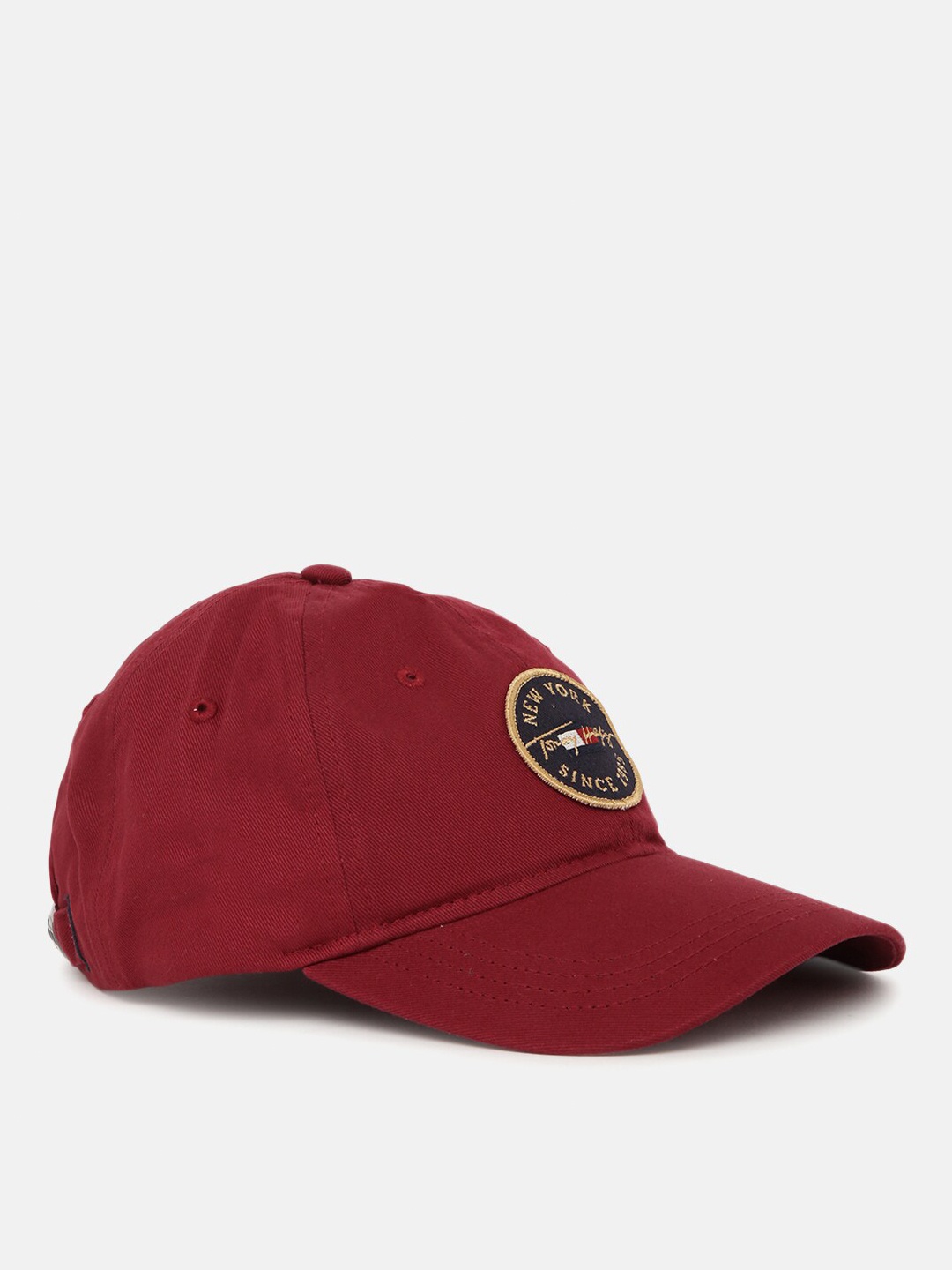 

Tommy Hilfiger Men Embroidered Cotton Baseball Cap, Maroon