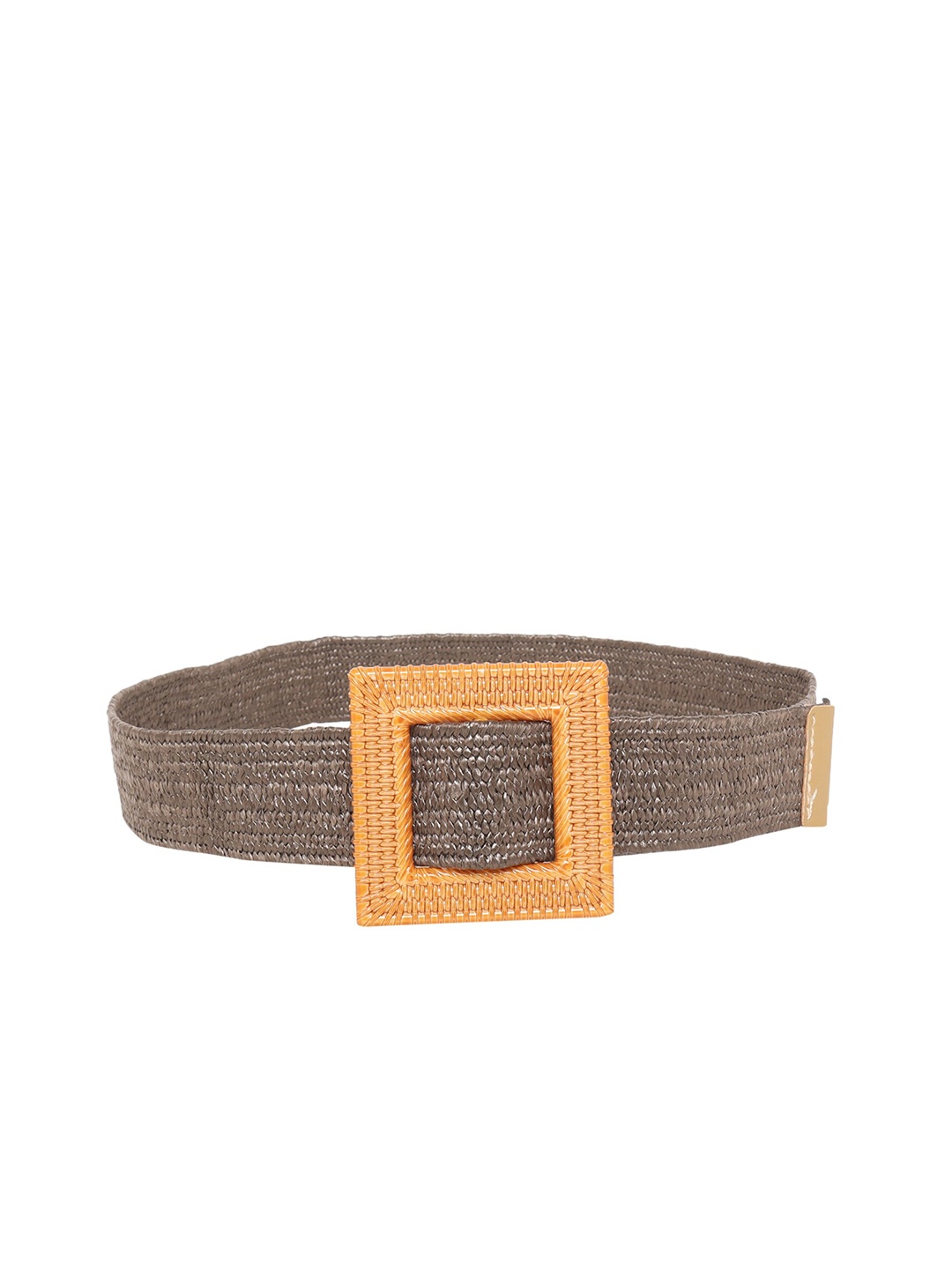 

Zacharias Girls Braided Stretchable Belt, Brown