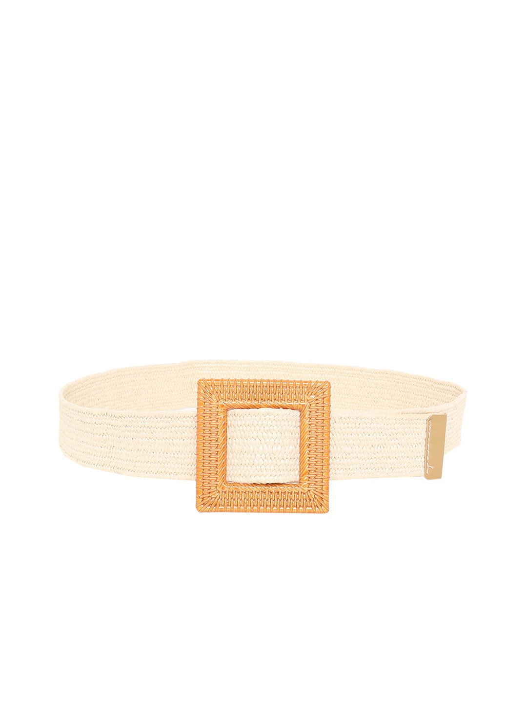 

Zacharias Women Braided Casual Belt, Cream