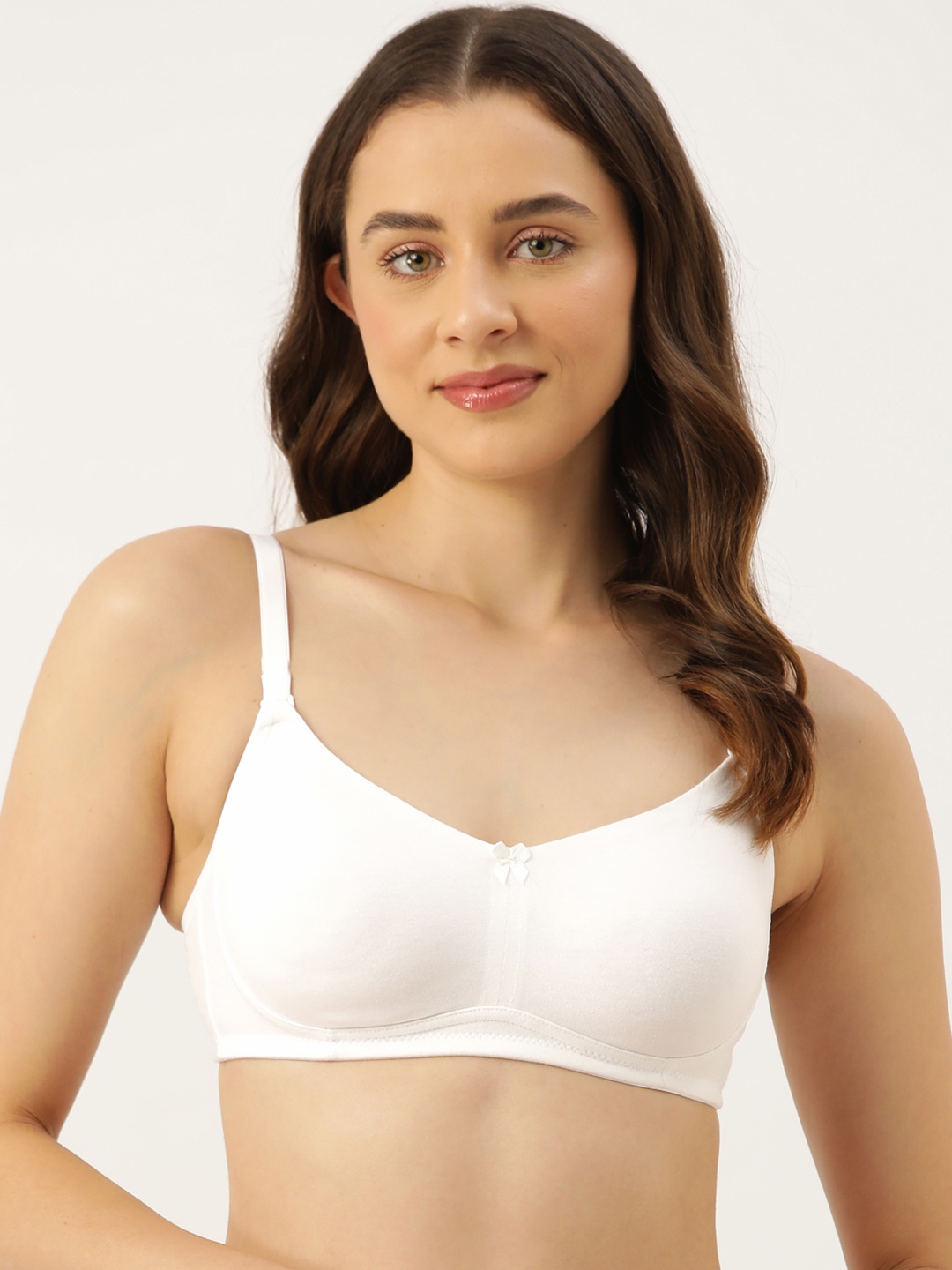 

Leading Lady Solid Bra - Full Coverage LL-1128-WH-1-32B, White