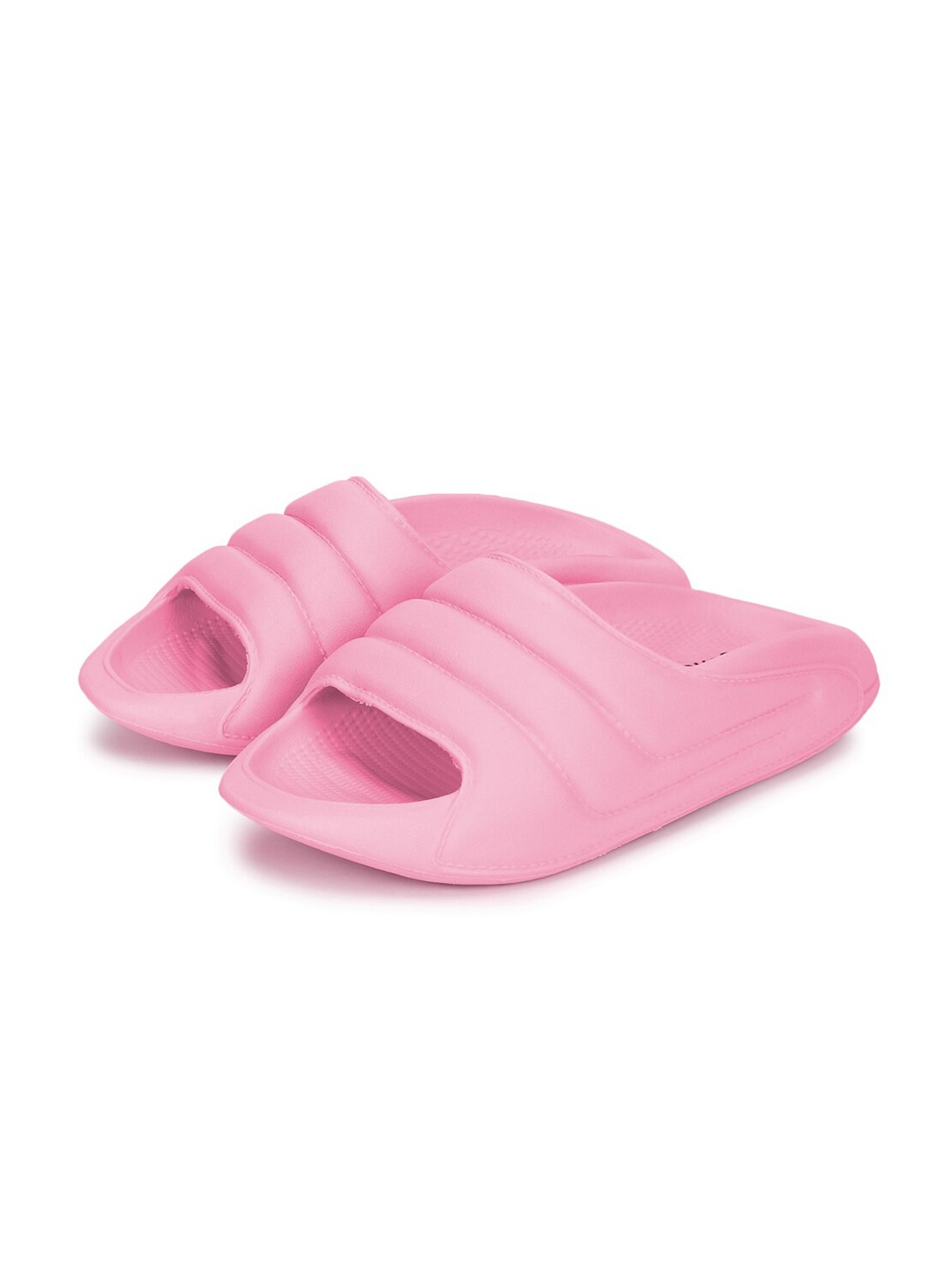 

yoho Women Dolphy Anti-Slip EVA Comfortable Flexible Lightweight Slider, Pink