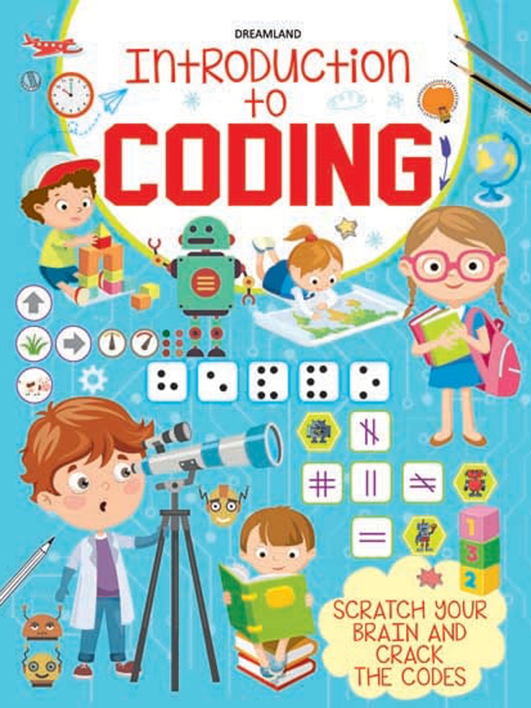 

Dreamland Kids Introduction to Coding Book, Blue