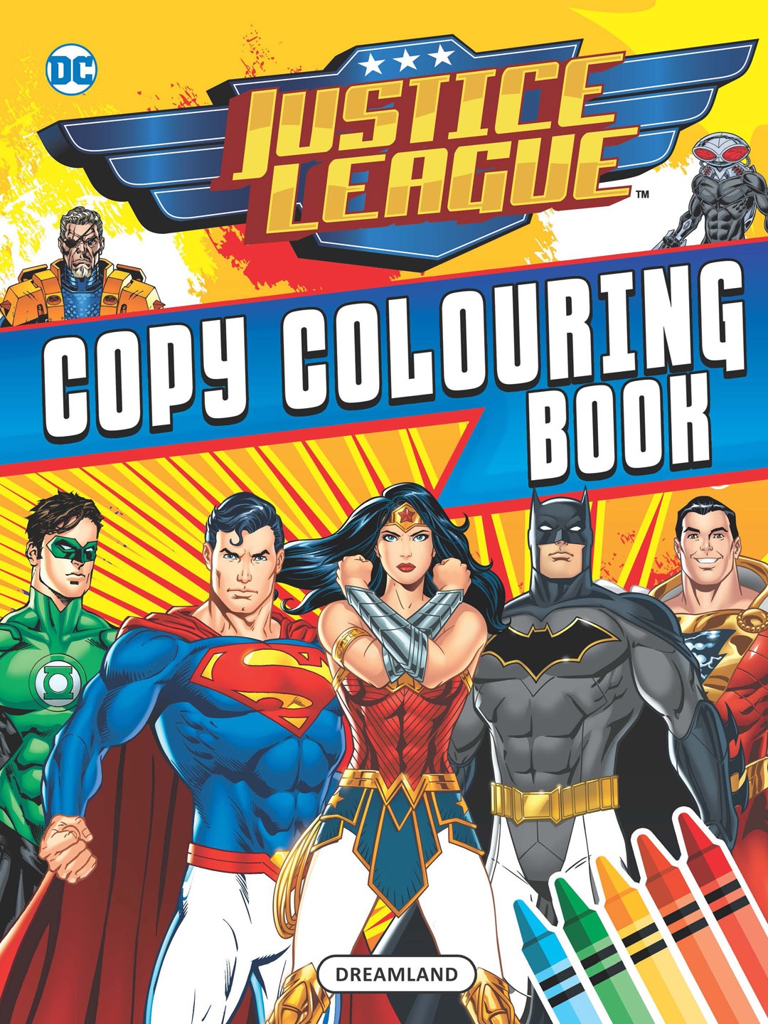 

Dreamland Kids Justice League Copy Colouring Book, Yellow