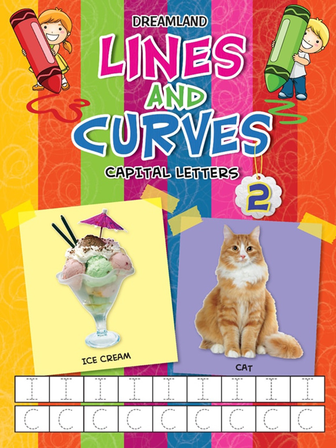 

Dreamland Kids Lines & Curves Book Part 2, Pink