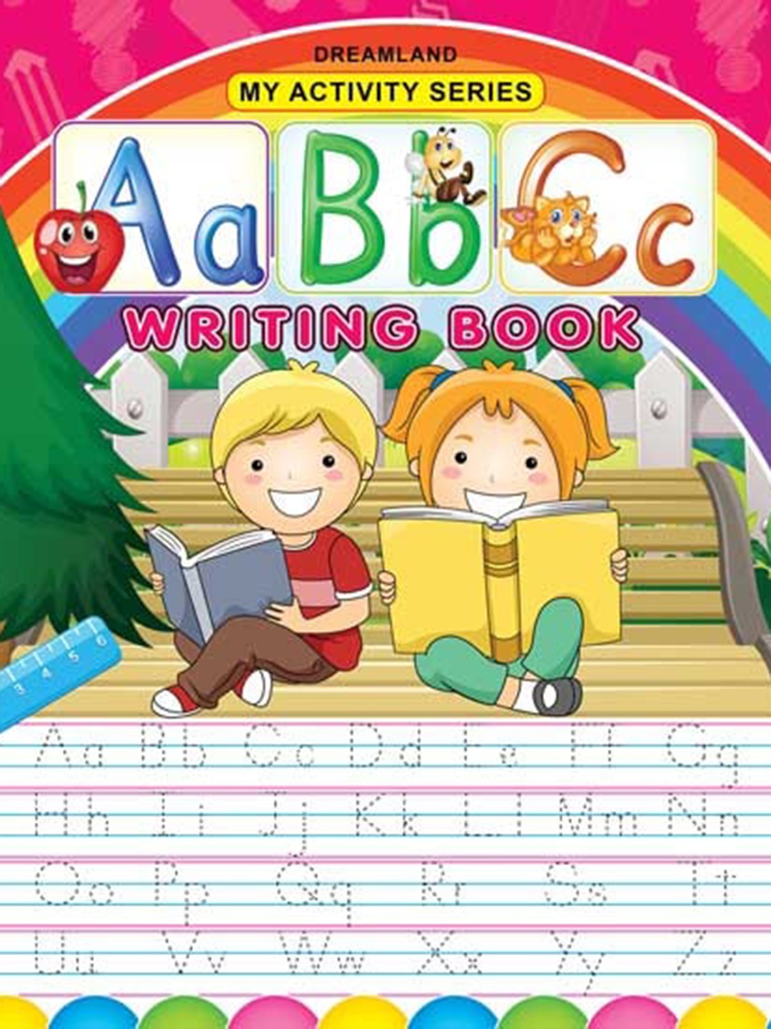 

Dreamland Kids My Activity- ABC Writing Book, Pink