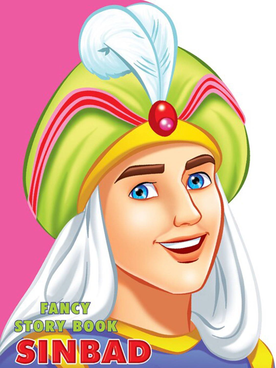 

Dreamland Fancy Story Board Book - Sinbad Story Book for kid, Pink