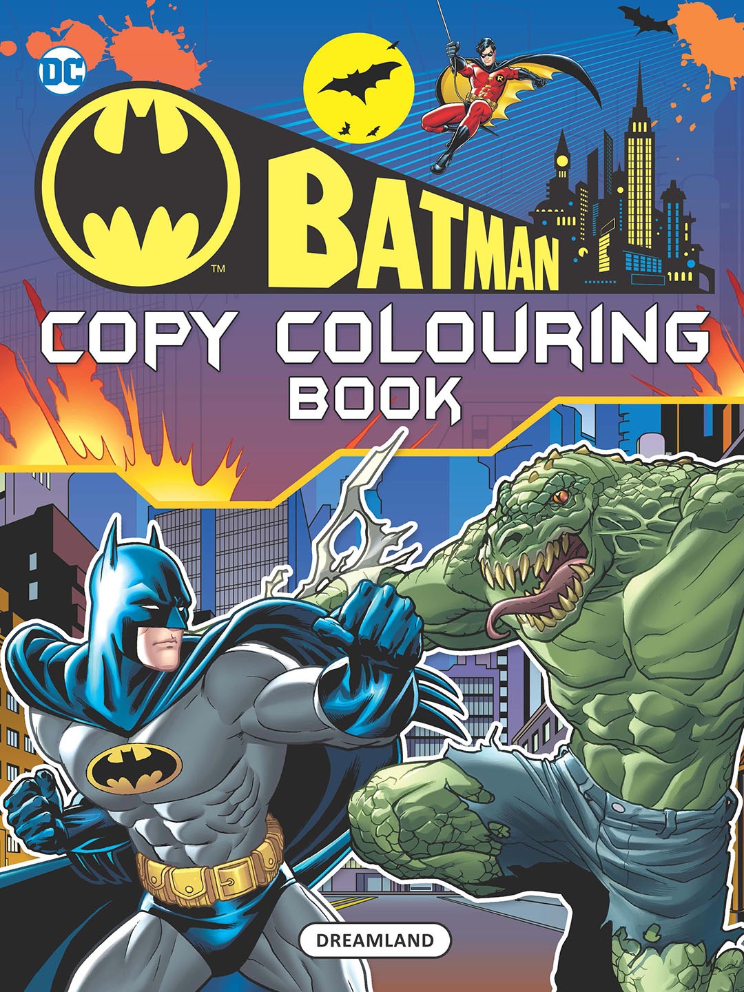 

Dreamland Kids Batman Copy Colouring Book, Blue