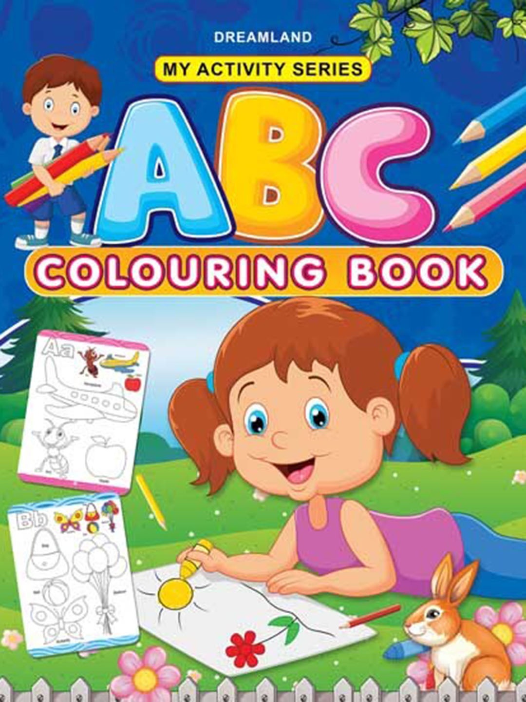 

Dreamland Kids ABC Colouring Book, Blue