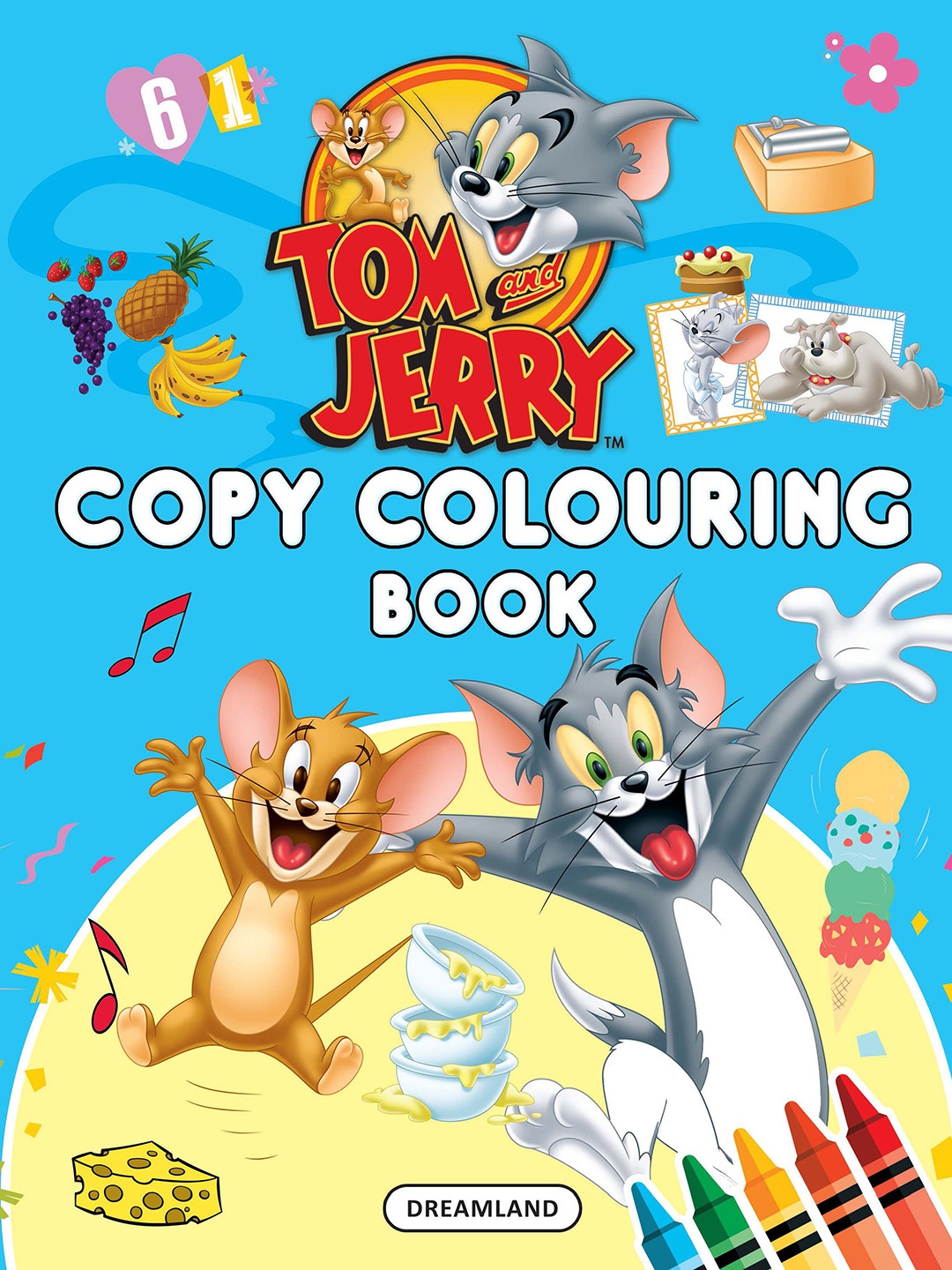 

Dreamland Kids Tom & Jerry Copy Colouring Book, Blue