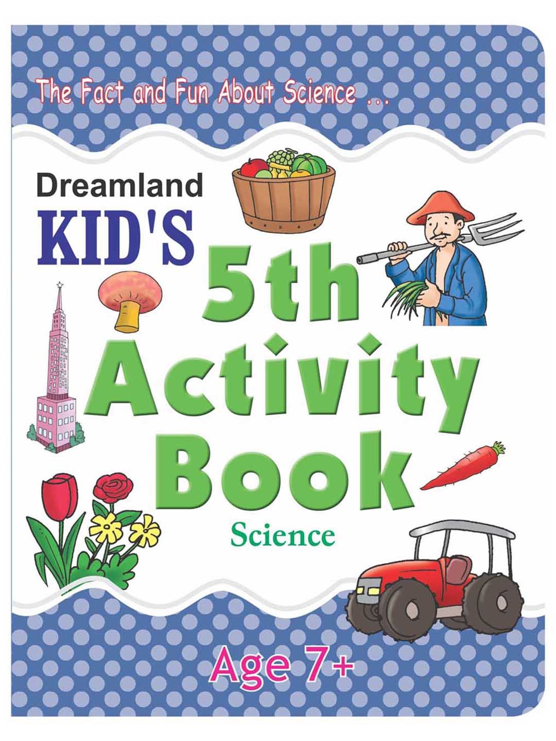 

Dreamland Kid's 5th Activity Book - Science Activity Book for Children, White