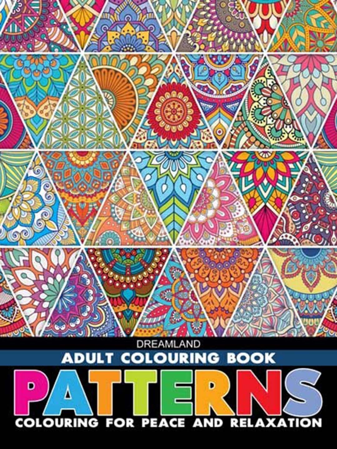 

Dreamland Patterns Colouring Books For Peace & Relaxation, Blue