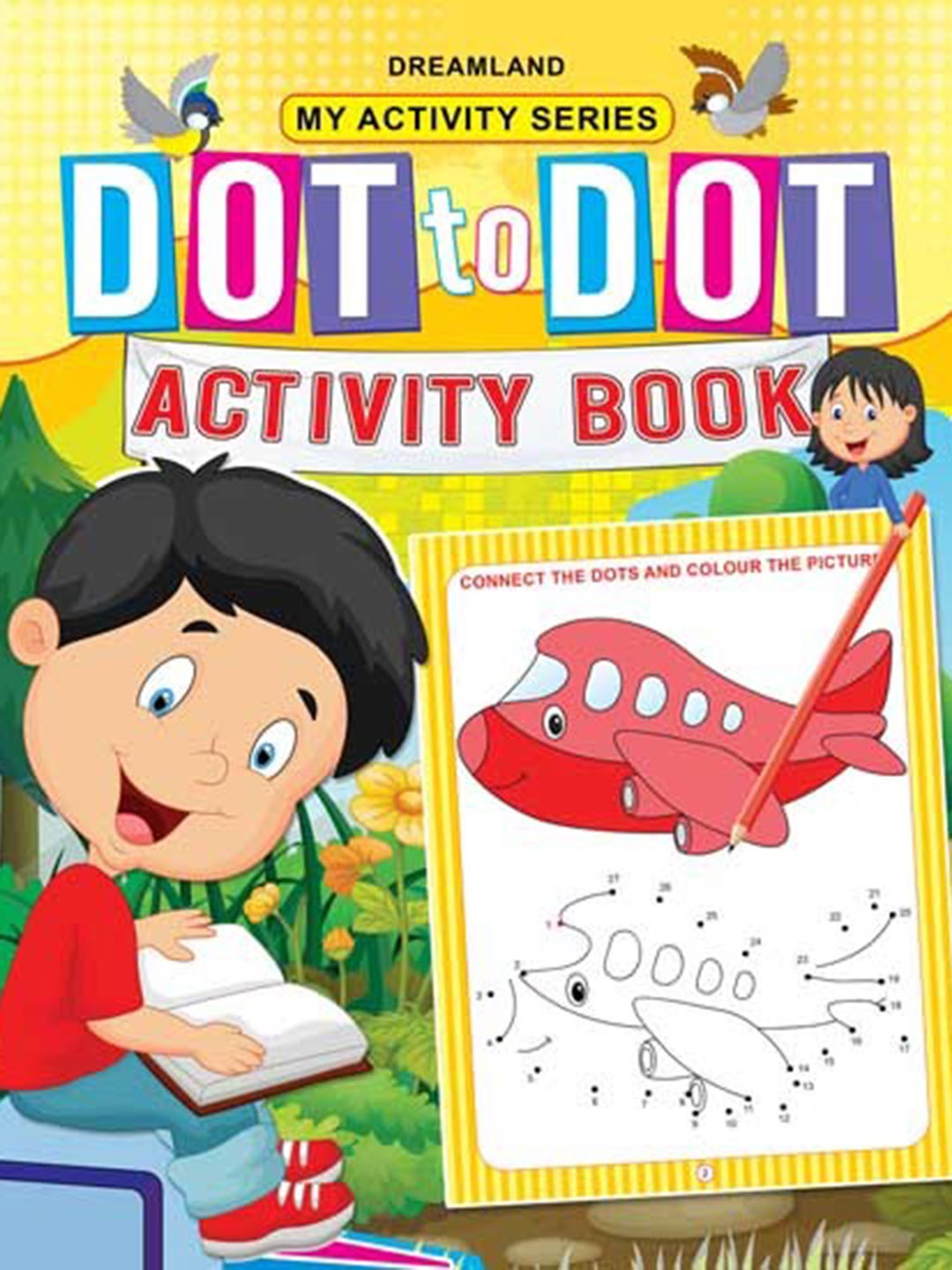 

Dreamland My Activity- Dot to Dot Activity Book, Yellow