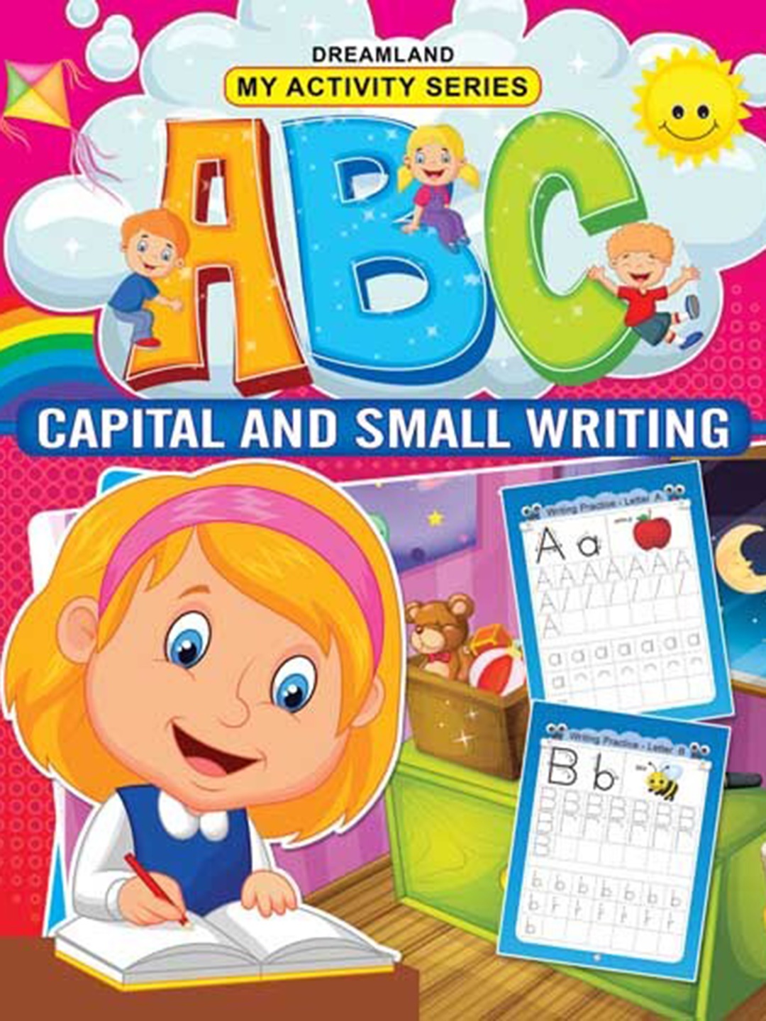 

Dreamland Kids My Activity- ABC Capital & Small Writing : Activity Book, Blue