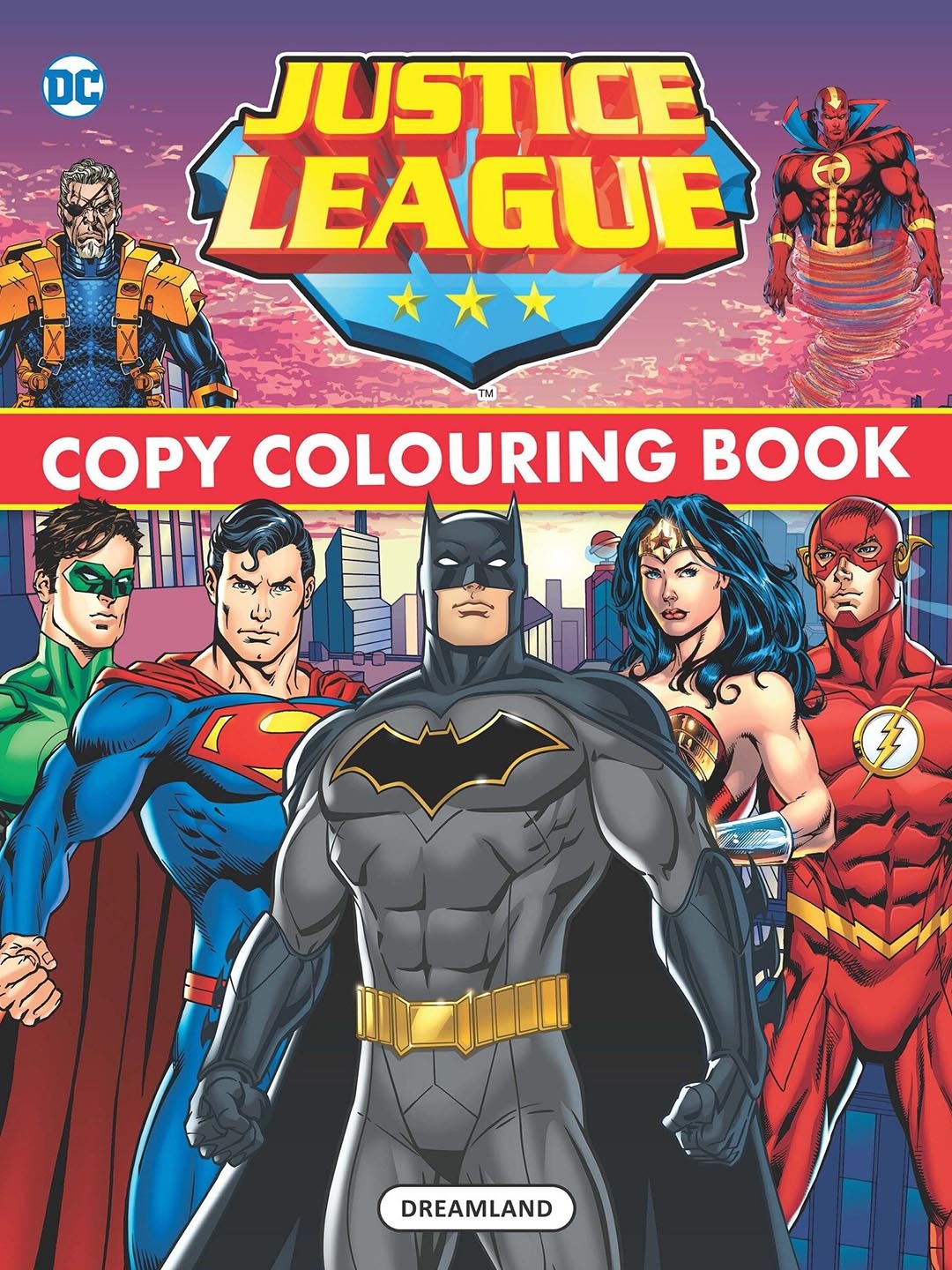 

Dreamland Kids Justice League Copy Colouring Book, Yellow