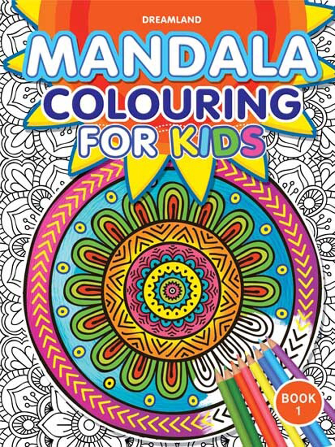 

Dreamland Mandala Colouring, Red
