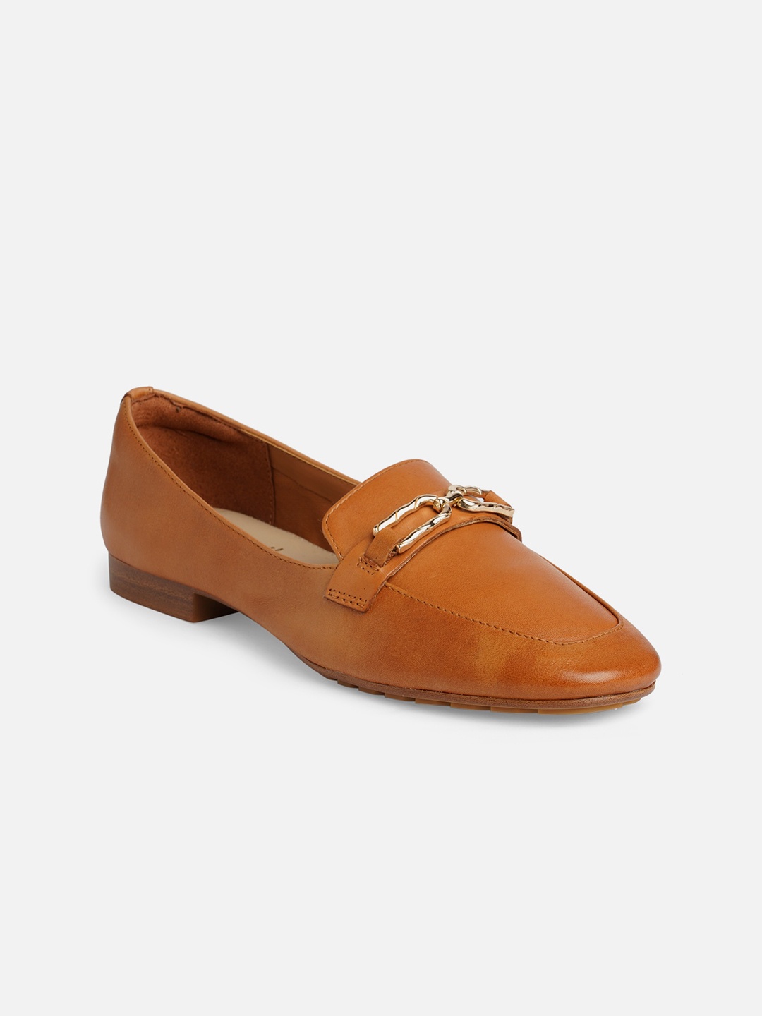 

ALDO Women CADODER Leather Horsebit Loafers, Beige